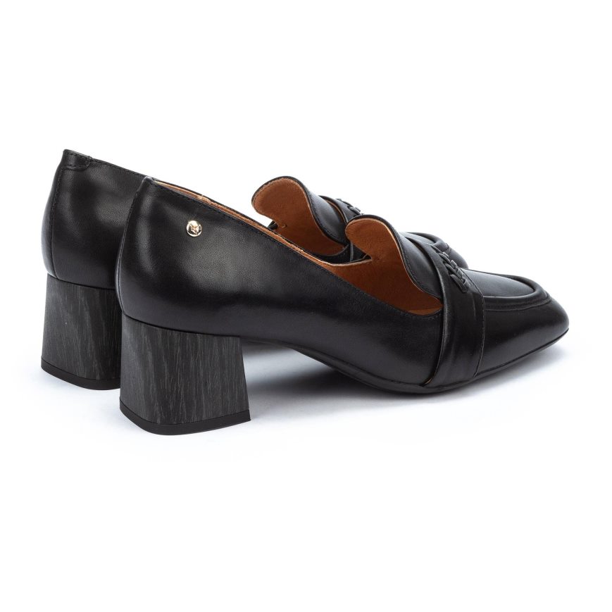 Women's Pikolinos MURCIA Loafers Black | NZ E051327